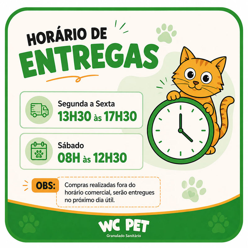 WC Pet Granulado Sanitário