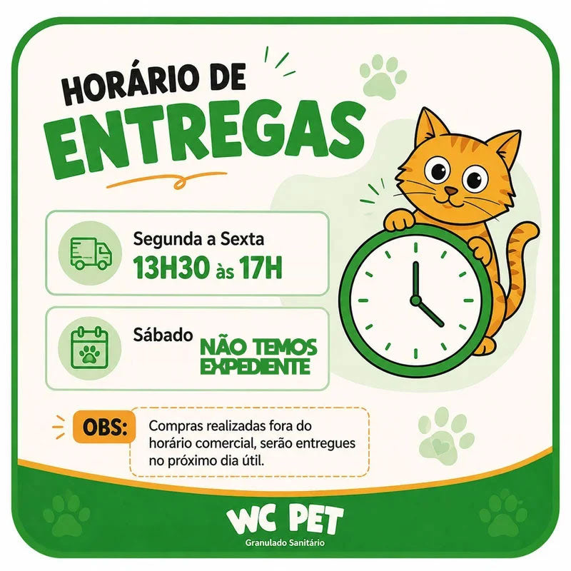 WC Pet Granulado Sanitário